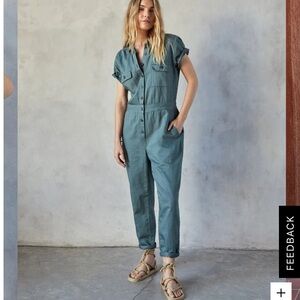 Last Chance outerknown S.E.A. utility jumpsuit charcoal